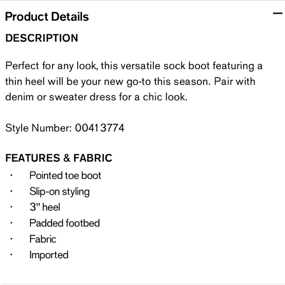 Black Sock Bootie - Picture 3 of 5